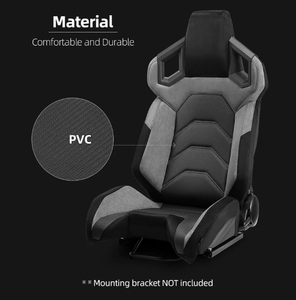 Factory Wholesale car Bucket <span class=keywords><strong>Seats</strong></span> Renn sitze Liegen aus grauem Leder Carbon Fiber Bucket <span class=keywords><strong>Seats</strong></span> - Product Image 5