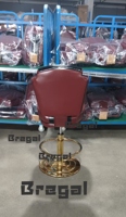 Tabouret de bar pour le jeu de poker Chaise de machine à sous de casino en cuir artificiel professionnel Chaises