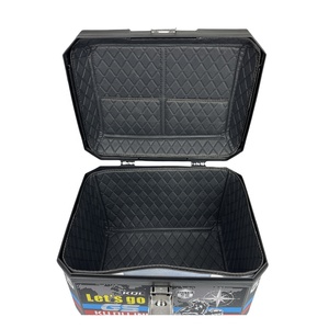 Bộ Hộp Đựng Đồ Sau Xe Máy BK Chất Liệu PP Chống Thấm Nước 3 Chiếc, Có Khóa An Toàn, Bền Bỉ, Dung Tích 47L+25L, Bảo Hành 1 Năm - Product Image 6