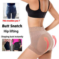 KaFoSha Shorty gainant respirant avec rembourrage des hanches, rehausseur de fesses, amincissant, effet BBL, compression abdominale, grande taille
