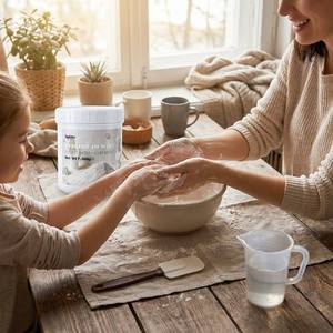 LEQU Happy And Fun Bulk 1500g White Gypsum <b>Powder</b> High Purity <b>Casting</b> Plaster for DIY Craft Sculpture Supplies Wholesale - Product Image 4