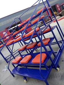 Attrezzatura da competizione per atletica leggera di alta qualità, marca HANGJIA, in acciaio ad alto tenore di carbonio, con tribuna per 12 persone. - Product Image 2