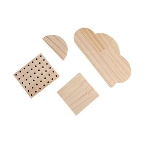 Composants usinés CNC en bois de pin sur mesure, pièces en bois massif, surface polie, taille personnalisée, haute précision - Product Image 1