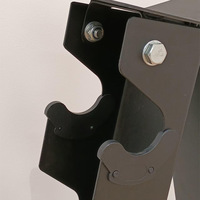 Support d'haltères triangulaire multifonctionnel portable pour salle de sport à domicile, 3, 4, 5, 6, 7, 8, 9, 10 niveaux, avec caractéristiques de sécurité et structure en acier