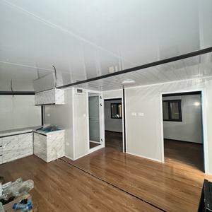 Maisons cabines à assembler personnalisées Conteneurs Maison extensible de 20 <span class=keywords><strong>pieds</strong></span> 30 <span class=keywords><strong>pieds</strong></span> avec salle de bain et cuisine - Product Image 4