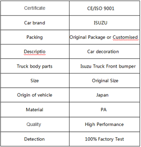 Voorbumper Voor <span class=keywords><strong>Isuzu</strong></span> TFR55 - Product Image 4