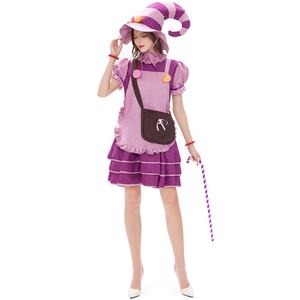 Costume de cosplay d'Halloween, robe de femme de chambre sexy et mignonne pour femmes, tenue de jeu de rôle de femme de cuisine - Product Image 3