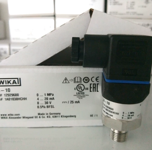 Sensor A-10 Nuevo, Transmisor Serie A-10 de WIKA, Productos de Control Industrial Originales de 1 bar/0.1 MPa - Product Image 1