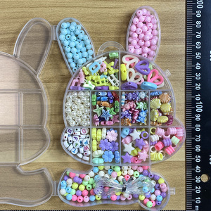 Handmade DIY đính cườm Vòng đeo tay cho cô gái cho Amazon qua biên giới phim hoạt hình cầu vồng Gấu <span class=keywords><strong>Unicorn</strong></span> với Kim Cương Đá giáo dục đồ chơi - Product Image 3