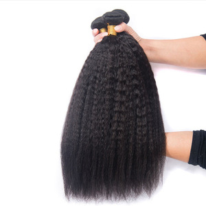 Las mejores extensiones brasileñas, tejido japonés de trama, un solo donante, cutícula sedosa, Alinged, Afro, rizado, virgen, recto, paquetes de cabello humano - Product Image 4