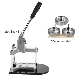56毫米三脚架金属按钮机徽章制造机包括56毫米模具
