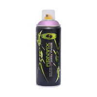 Pintura en aerosol de grafiti con acabado mate de salida de fábrica para obras artísticas con bajo brillo y color rico