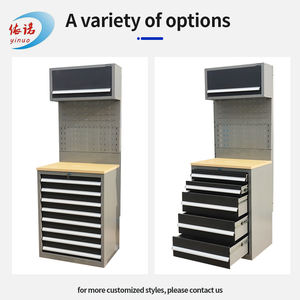 Yüksek kalite ucuz çok yönlü atölye garaj Metal takım dolabı aracı sepeti araba tamir çekmeceli çalışma masası - Product Image 5