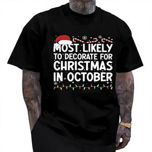 T-shirts unisexes basiques amusants, t-shirts mignons, coupe régulière, poids du tissu 220 grammes, fabriqués pour un cadeau pour papa ou un haut pour homme - Product Image 1