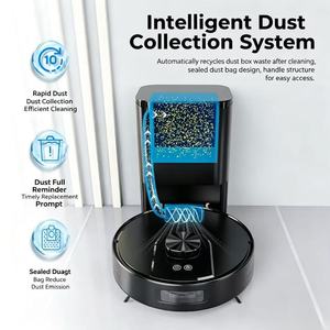 <span class=keywords><strong>Robot</strong></span> <span class=keywords><strong>Aspirapolvere</strong></span> con Svuotamento Automatico, Navigazione Laser LDS, Mappatura Multi-Piano, Controllo tramite APP - Bestseller Transfrontaliero - Product Image 3