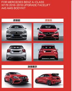 Para Mercedes Benz Clase A W176 2016-2018, Mejora de Diseño para Mercedes Benz Clase A W176 2016-2018 - Product Image 2