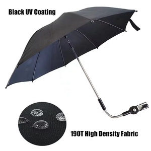 Parapluie Enfant, sombrilla para cochecito de bebé, sombrilla con abrazadera, Clip de protección UV ajustable en sillas de playa <span class=keywords><strong>parasol</strong></span> - Product Image 5