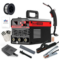 Poste de Soudage MIG Sans Gaz 3-en-1 Inverter 220V Portable Flux Cored MIG MMA TIG Pour Bricolage Domestique