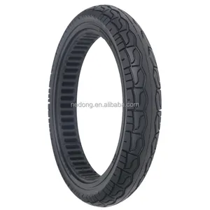 16 inch E-bike airless solid tires16x2.125 Non Inflation Perforated Shock Absorbing factory direct supply