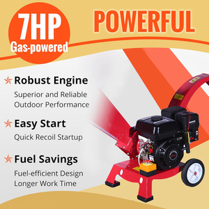 <span class=keywords><strong>Mini</strong></span> Gỗ chất thải Máy xay chipper Shredder cho trang trại vườn động cơ và động cơ thành phần cốt lõi - Product Image 2