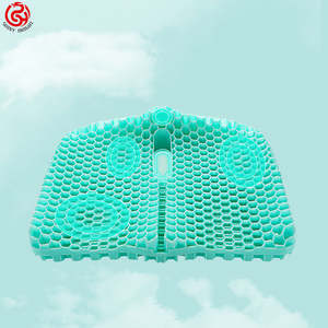 Cojín de asiento de gel para silla grande y gruesa antideslizante para coche de verano - Product Image 3