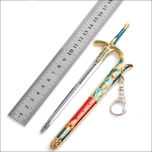 Espada de Juguete Pequeña de Aleación de Zinc de <span class=keywords><strong>Fate</strong></span>/<span class=keywords><strong>stay</strong></span> <span class=keywords><strong>Night</strong></span> Excalibur, 17 cm - Product Image 3