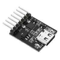 Módulo de Descarga por Puerto Serie USB a UART/RS232/RS485 con Controlador CH910F para ESP32 TIPO-C