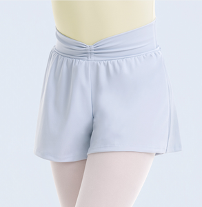 Pantalones Cortos de Yoga y Danza con Cintura Plisada para Niñas, Pantalones Cortos de Gimnasia de Cintura Alta, Novedad 2026 - Product Image 1