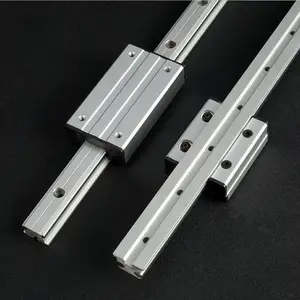 High quality Dual Shaft Rail Roller Linear Guide Rail With Linear Roller Carriage LGD12