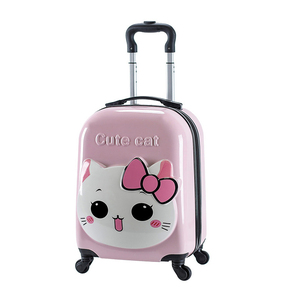 Kids Travel Luggage ABS Spinner Cartoon Unisex <strong>Suitcase</strong> - Product Image 1