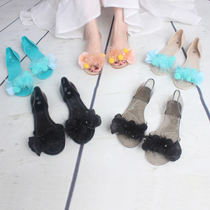 Pantoufles <span class=keywords><strong>orthopédiques</strong></span> en cuir pour femmes, mignonnes pantoufles de mariée, Design pour dames, chaussures de sport confortables, <span class=keywords><strong>sandales</strong></span> plates en gelée, nouvelle collection - Product Image 1