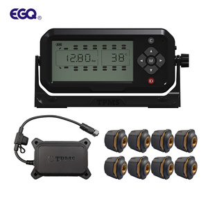 8 lastik tekerlekler harici sensörler kamyon/tekrarlayıcı ile römork <span class=keywords><strong>TPMS</strong></span> - Product Image 1