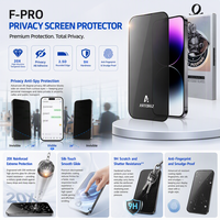 Protection d'écran en verre trempé anti-espion AP pour iPhone 18 Pro Max 17 Air 16 15 14, résistant aux rayures, anti-traces de doigts, sans bulles