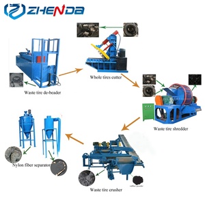 Sistema de Trituración de Neumáticos Auto-560D/Máquina Trituradora de Caucho para Neumáticos - Product Image 4
