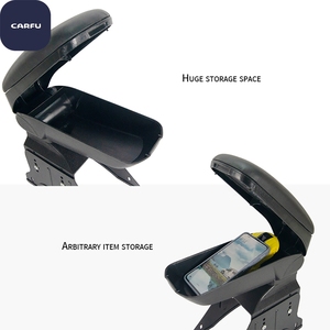 CARFU 478 Hot Selling Universal Car Center <b>Console</b> Armrest Box ABS PU Leather Interior Accessory Factory Direct - Product Image 6