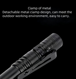 Nhà máy cung cấp trực tiếp giá rẻ giá tốt công suất cao Mini nhôm hợp kim bút ánh sáng XPE chiến thuật Đèn pin bút Torch - Product Image 6