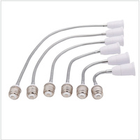Lampe E27 Ampoule Toutes Directions E27 Lampe Ampoule Extension Convertisseur Adaptateur Lampe Murale Prise Base Support EU UK Plug