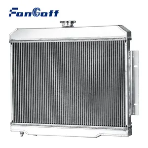 3 Row Aluminum Radiator For Jeep CJ5 CJ6 CJ7 Scrambler L6 V8 CC583 1972-1986 1985