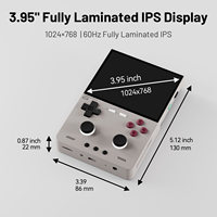 Consola de Juegos Portátil Trimui Brick Pro TG4040 con Sistema Linux, Pantalla IPS de 3.95' y Batería de 5000mAh
