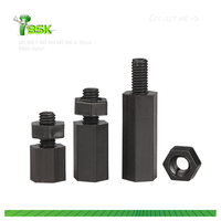 Entretoise mâle-femelle en plastique M2 M2.5 M3 M4 M5 M6 M8 4-40 6-32 8-32 10-32 1/4