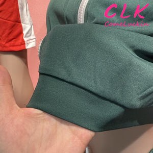 Comeluckin setelan <span class=keywords><strong>2</strong></span> potong kasual wanita, setelan <span class=keywords><strong>2</strong></span> potong celana panjang, celana lebar longgar ritsleting lengan pendek dengan kancing samping, setelan olahraga kasual wanita - Product Image 4