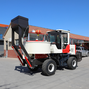 送料無料 ユーロ5 EPA規格 モバイル式携帯セメントモルタルミキサー モバイル式セルフローディングコンクリートミキサー - Product Image 2