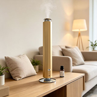 Diffuseur d'arômes intelligent de luxe sans eau, à huile essentielle, alimenté par batterie, charge Type-C, lumière ambiante LED RGB, pour usage domestique et hôtelier