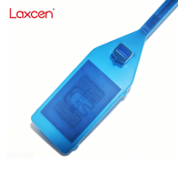 Etiqueta RFID F43 Laxcen con Logotipo Personalizado, Código QR Imprimible, Resistente al Agua, ABS UHF, Etiqueta RFID de Largo Alcance con Cable para Seguimiento de Activos