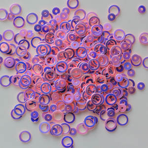 6 มม.<span class=keywords><strong>แหวน</strong></span>วงกลม Dot Shape Sequins สำหรับตกแต่งเล็บ Art เล็บคู่มือ DIY งานฝีมือตกแต่งตกแต่ง - Product Image 4