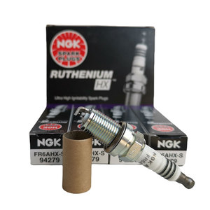 หัวเทียน <span class=keywords><strong>N</strong></span> G K ระบบเครื่องยนต์อิริเดียมของแท้94279 FR6AHX-S สำหรับ BMW Toyota Volvo Benz Audi - Product Image 1