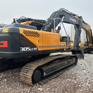 Excavadora de cadenas grande Hyundai 305LC-9T de segunda mano, excavadora usada de 30 toneladas, excavadora hidráulica Hyundai 305 305-9t en venta - Product Image 1