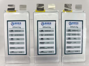 Baterías de Estado Sólido de Alta Densidad para Vehículos Aéreos no Tripulados, Celda Única, 300 Wh/kg, 30000 mAh, 3.7 V, 10C - Product Image 5