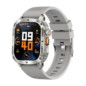 2.01-inch HD Screen AK80 Smartwatch Low MOQ IP68 Waterproof BT Calling Blood Oxygen <b>Heart</b> Rate Monitoring 123 Sports Modes - Product Image 1