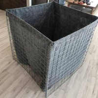 Barrière de défense anti-explosion en gabion pour extérieur, résistante aux intempéries, anti-vieillissement pour une protection périmétrique à long terme.